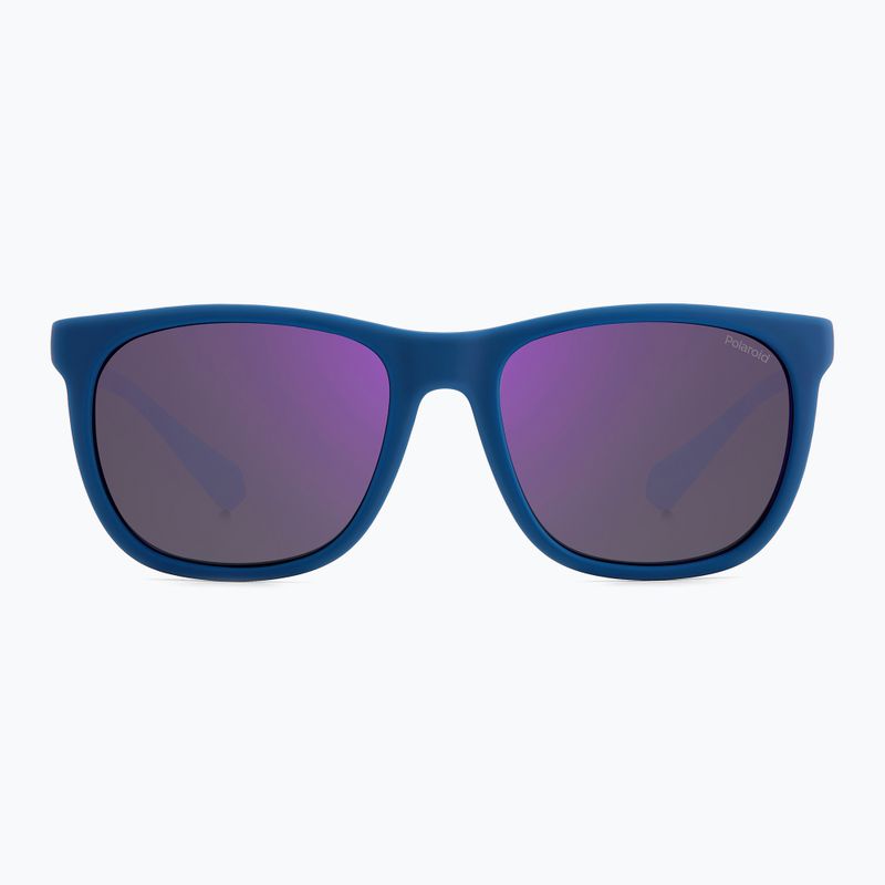 Akiniai nuo saulės Polaroid PLD 2140/S matte blue violet/violet mirror polarized 2