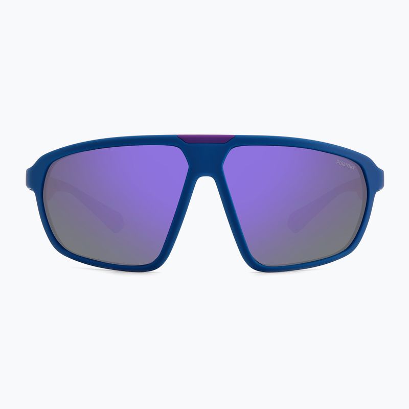 Akiniai nuo saulės Polaroid PLD 2142/S semi matt blue violet azure/violet mirror polarized 3