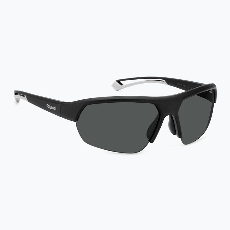 Akiniai nuo saulės Polaroid PLD 7048/S matte black/grey polarized high contrast