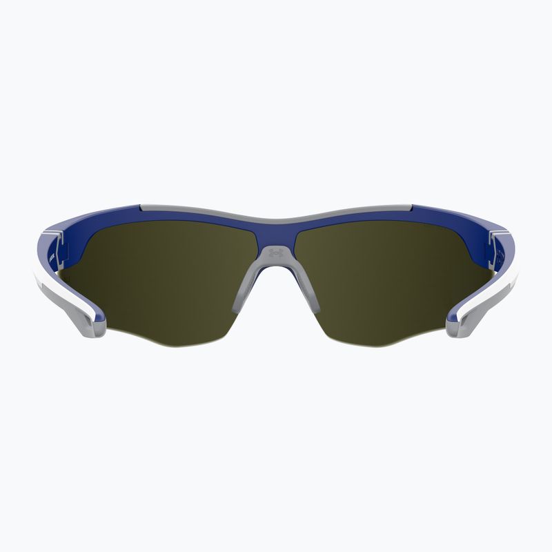 Akiniai nuo saulės Under Armour Yard Dual S3 matte white blue/blue multilayer oleophobic 4