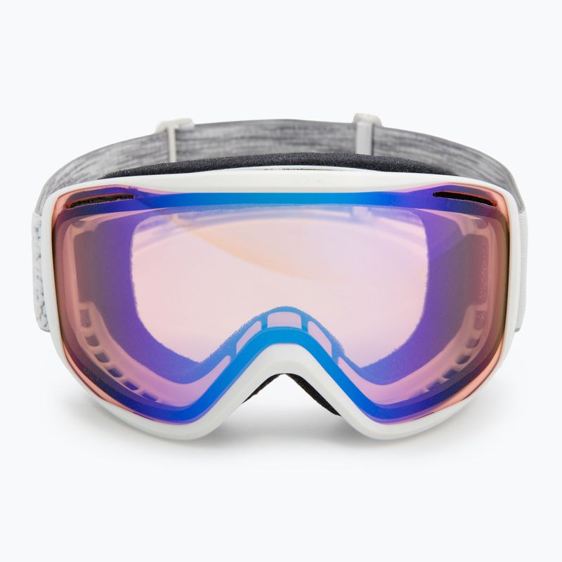 Slidinėjimo akiniai Smith Rally white chunky knit/blue sensor mirror 2