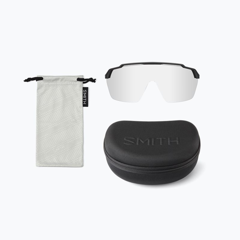 Akiniai nuo saulės Smith Shift XL MAG black/chromapop red mirror 4