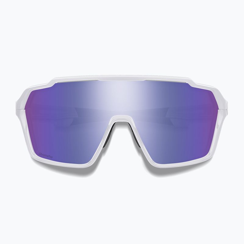 Akiniai nuo saulės Smith Shift XL MAG white/chromapop violet mirror/clear 2