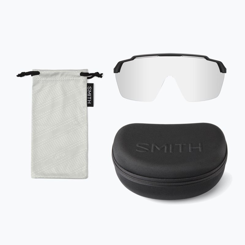 Akiniai nuo saulės Smith Shift XL MAG white/chromapop violet mirror/clear 4