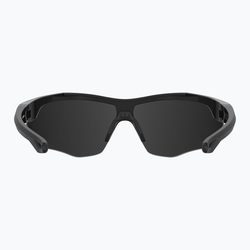 "Under Armour Yard Dual S3" paladžio juodi/raudonieji oleofobiniai akiniai nuo saulės 4