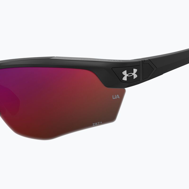 "Under Armour Yard Dual S3" paladžio juodi/raudonieji oleofobiniai akiniai nuo saulės 7