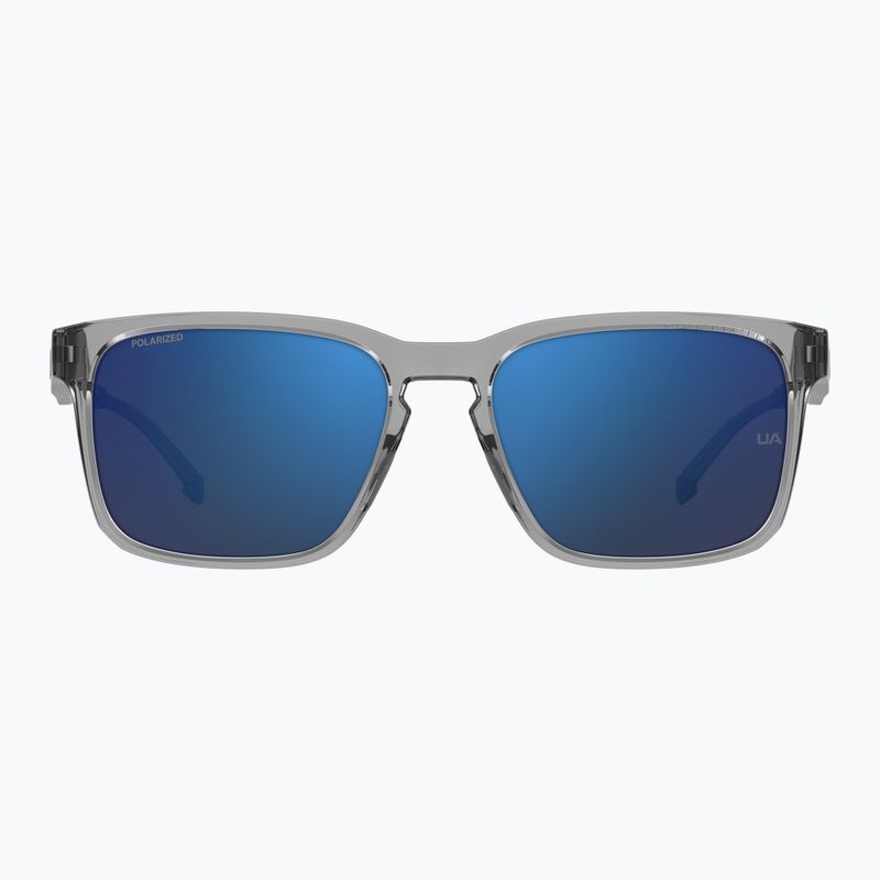 Vyriški akiniai nuo saulės Under Armour Assist 2 grey blue/grey blue multilayer polarized 3