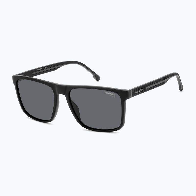 Vyriški akiniai nuo saulės Carrera 8064/S black grey/grey polarized 2