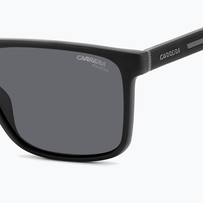 Vyriški akiniai nuo saulės Carrera 8064/S black grey/grey polarized 5