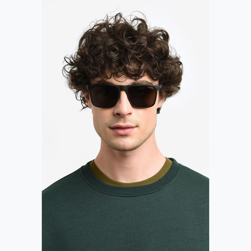 Vyriški akiniai nuo saulės Carrera 8064/S black grey/grey polarized 6