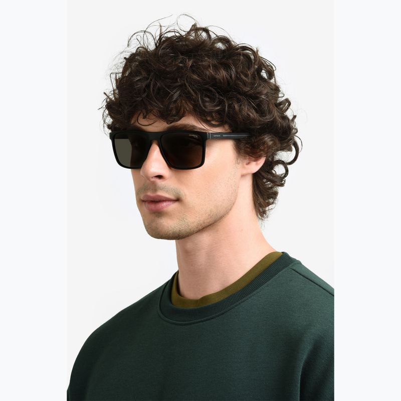 Vyriški akiniai nuo saulės Carrera 8064/S black grey/grey polarized 7