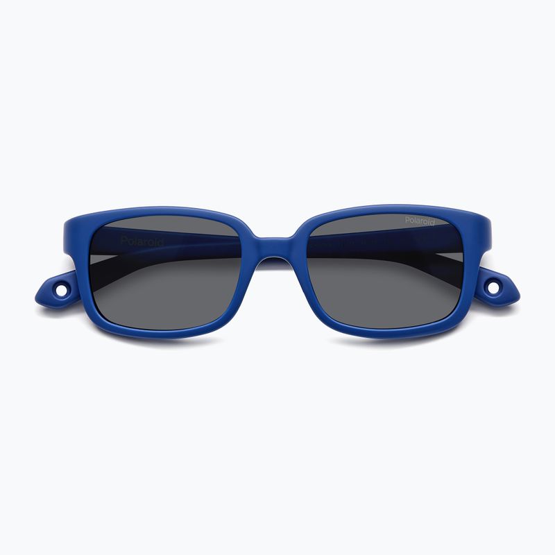 Vaikiški akiniai nuo saulės Polaroid PLD K008/S matte blue/grey polarized 4