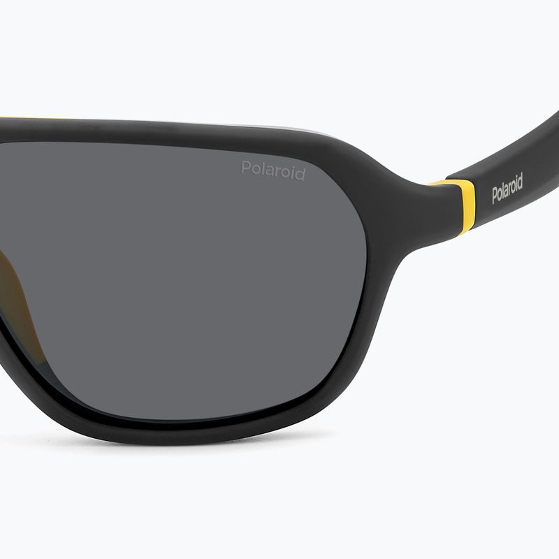 Akiniai nuo saulės Polaroid PLD 2152/S matte black yellow/grey polarized 5