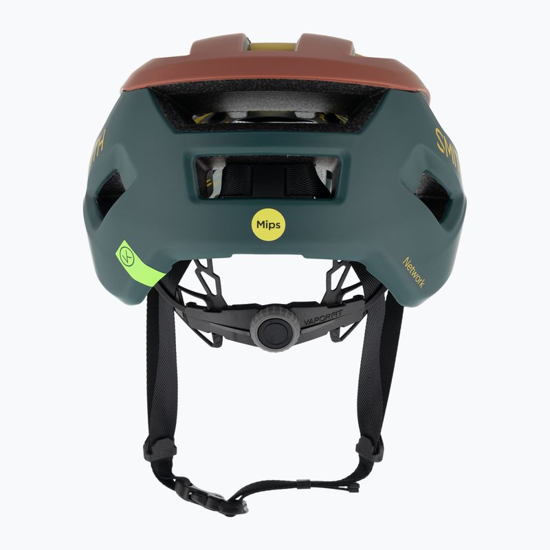 Dviračio šalmas Smith Network MIPS matte sedona/pacific brimstone 3