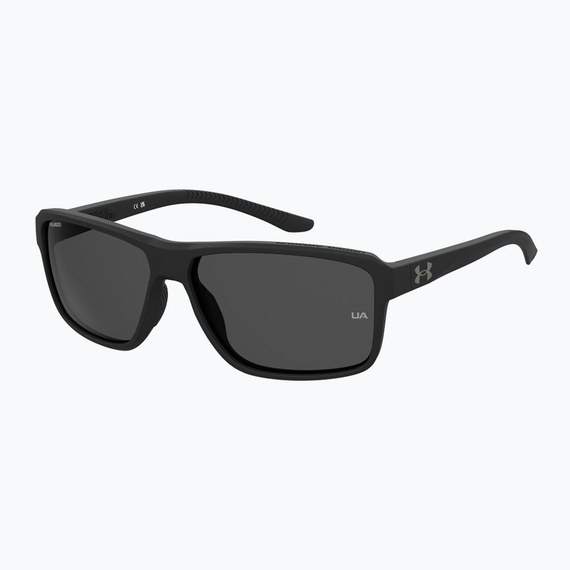 Vyriški akiniai nuo saulės Under Armour Kickoff S3 matte black/grey polarized 2