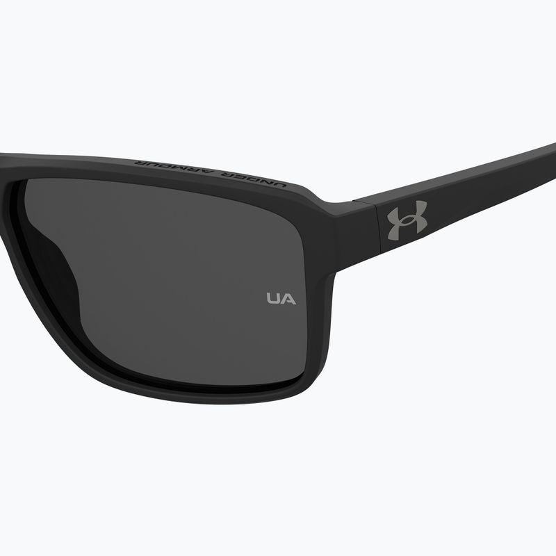 Vyriški akiniai nuo saulės Under Armour Kickoff S3 matte black/grey polarized 7