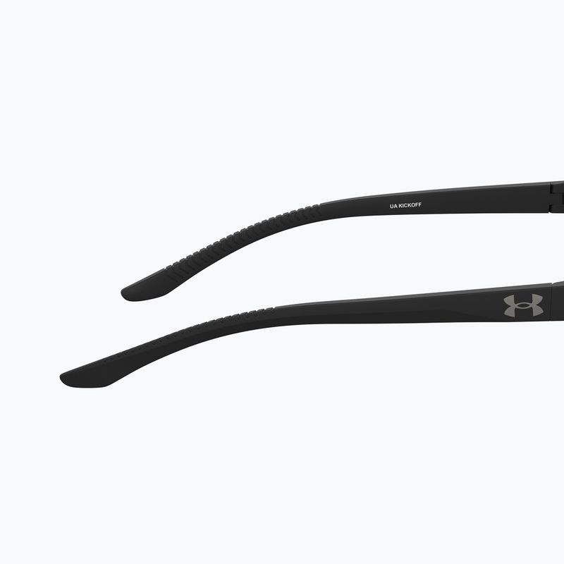 "Under Armour Kickoff S3" matinės juodos/pilkos spalvos poliarizuoti vyriški akiniai nuo saulės 8
