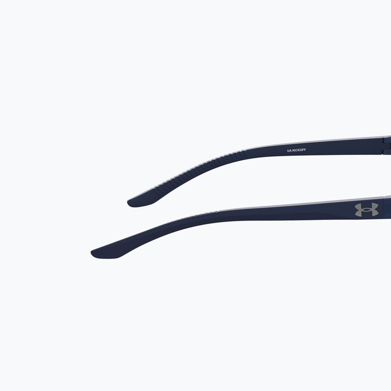 "Under Armour Kickoff S3" mėlyni, pilki, pilki ir mėlyni daugiasluoksniai vyriški akiniai nuo saulės 8