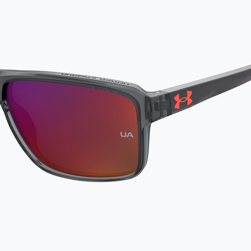 "Under Armour Kickoff S3" pilkai raudoni / pilkai infraraudoni vyriški akiniai nuo saulės 7