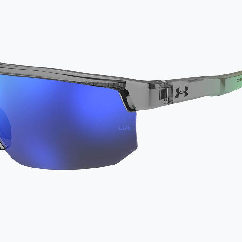 Vyriški akiniai nuo saulės Under Armour Driven/G S3 grey green/blue multilayer 7