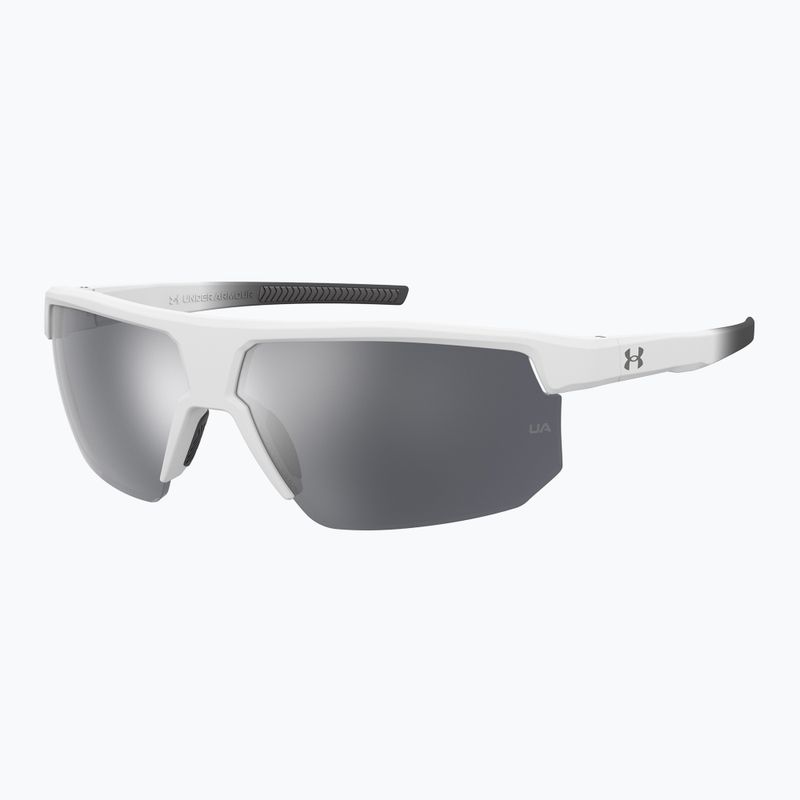"Under Armour Driven/G S3" baltai pilki / sidabriniai veidrodiniai vyriški akiniai nuo saulės 2