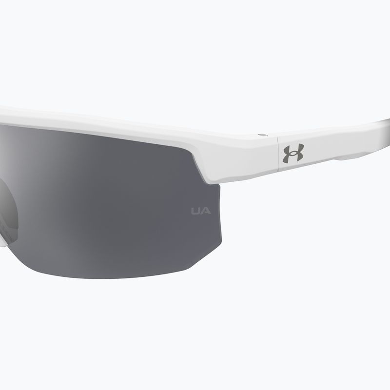 "Under Armour Driven/G S3" baltai pilki / sidabriniai veidrodiniai vyriški akiniai nuo saulės 7