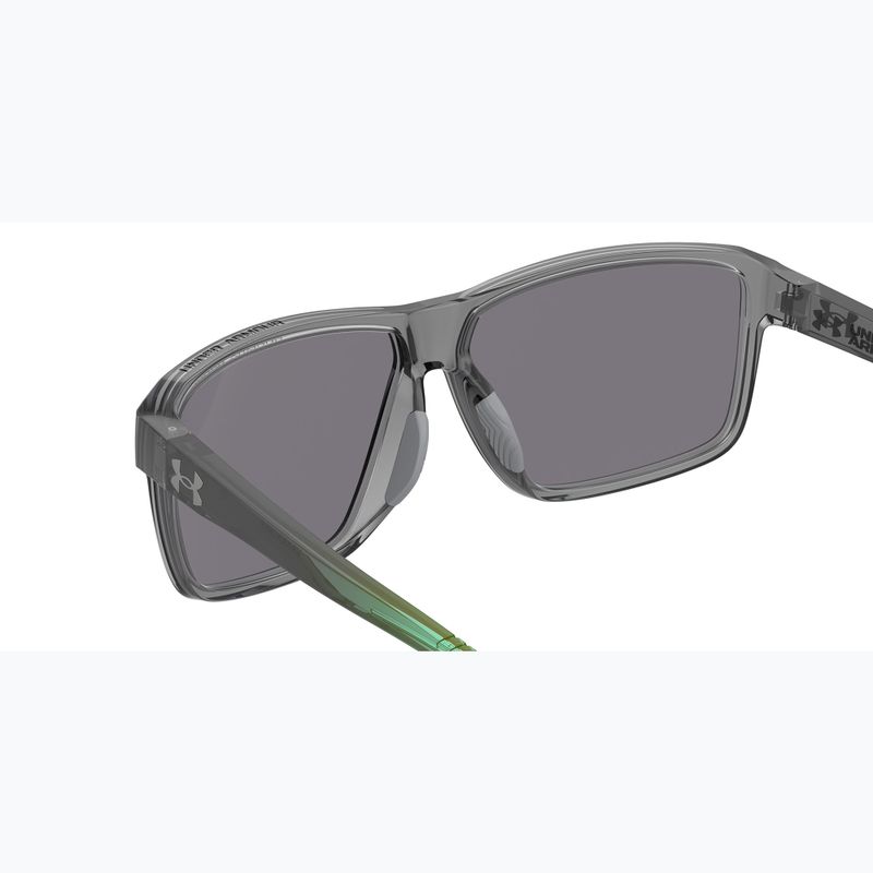 Vyriški akiniai nuo saulės Under Armour Kickoff/G S3 grey green/green multilayer 6