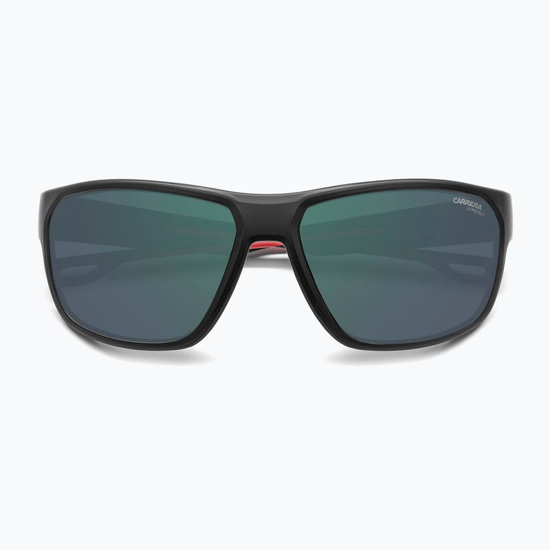 Vyriški akiniai nuo saulės Carrera 4018/S matte black red/green grey hight contrast anti reflex 4