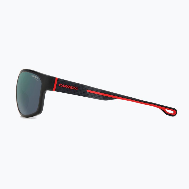 Vyriški akiniai nuo saulės Carrera 4018/S matte black red/green grey hight contrast anti reflex 5