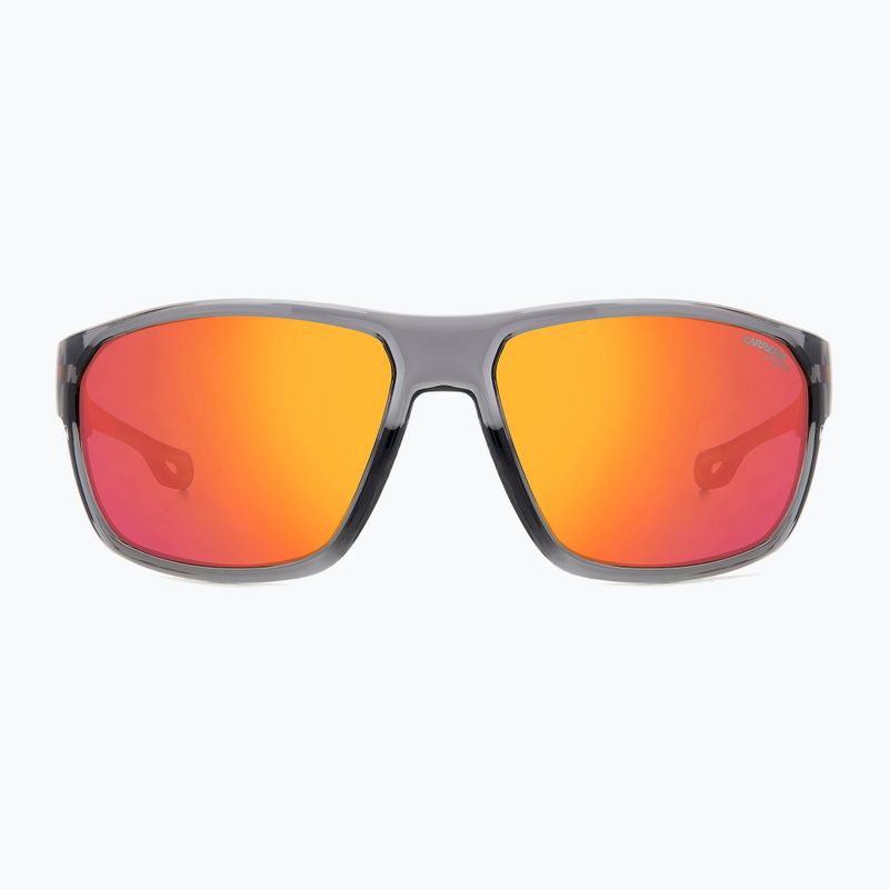 Vyriški akiniai nuo saulės Carrera 4018/S grey orange/red multilayer 3