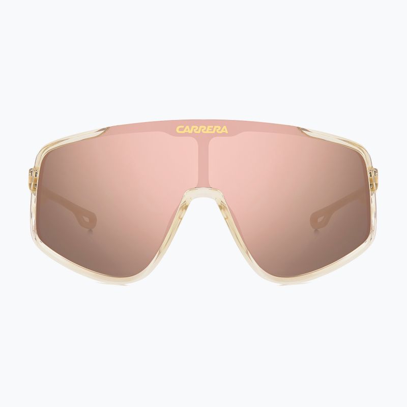 Vyriški akiniai nuo saulės Carrera 4017/S crystal beige/rose gold multilayer 3