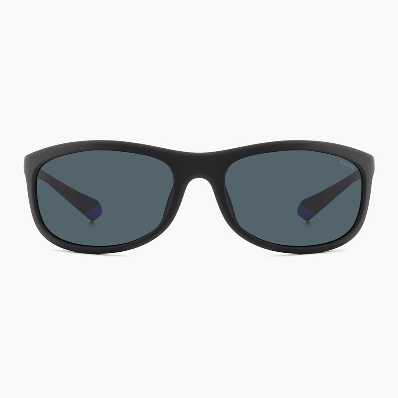 Akiniai nuo saulės Polaroid PLD 2154/S matte black blue/blue polarized 3
