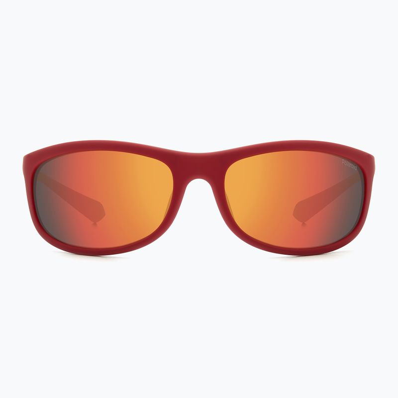 Akiniai nuo saulės Polaroid PLD 2154/S matte red/red multilayer polarized 3