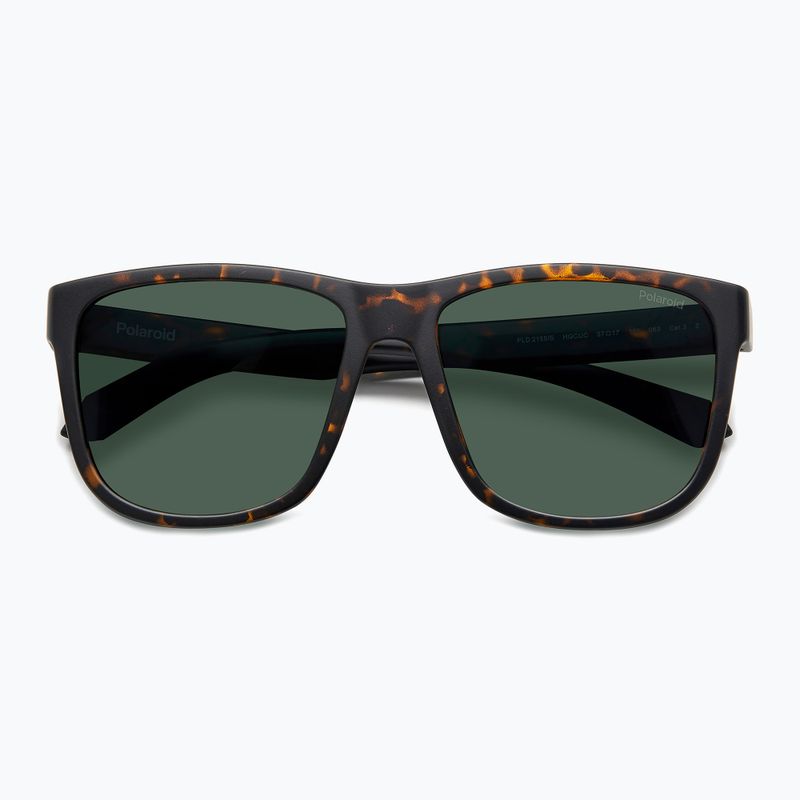 Vyriški akiniai nuo saulės Polaroid PLD 2155/S matte brown havana/green polarized 4
