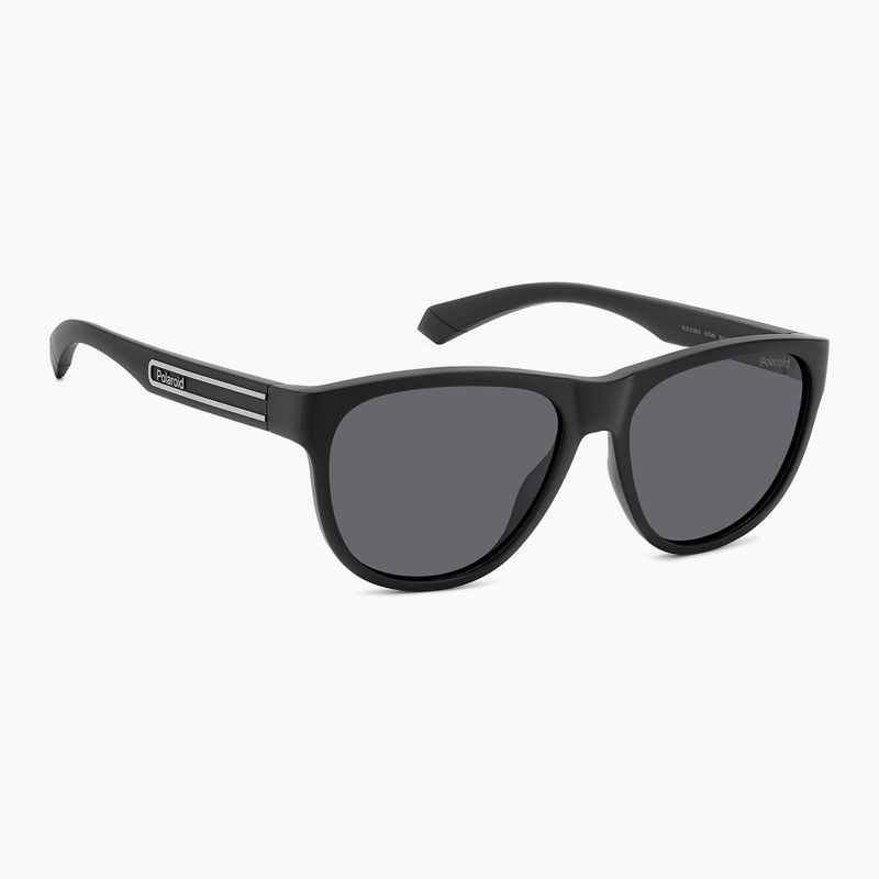 Akiniai nuo saulės Polaroid PLD 2156/S matte black/grey polarized