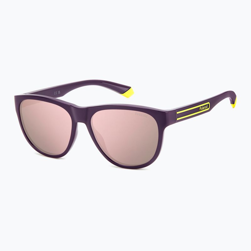 Akiniai nuo saulės Polaroid PLD 2156/S violet/rose gold multilayer polarized 2