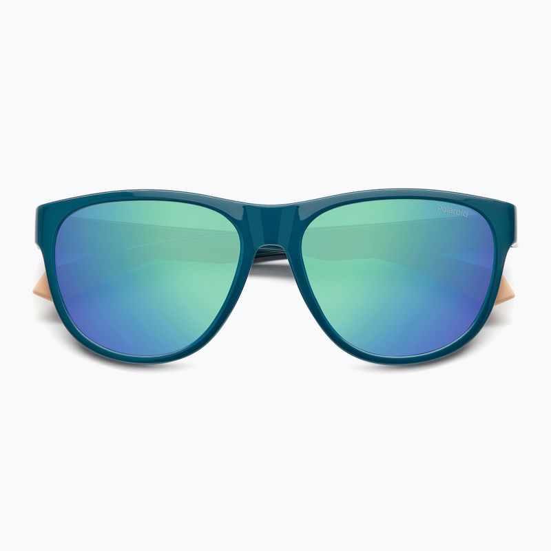 Akiniai nuo saulės Polaroid PLD 2156/S teal/greygreen mirror polarized 4