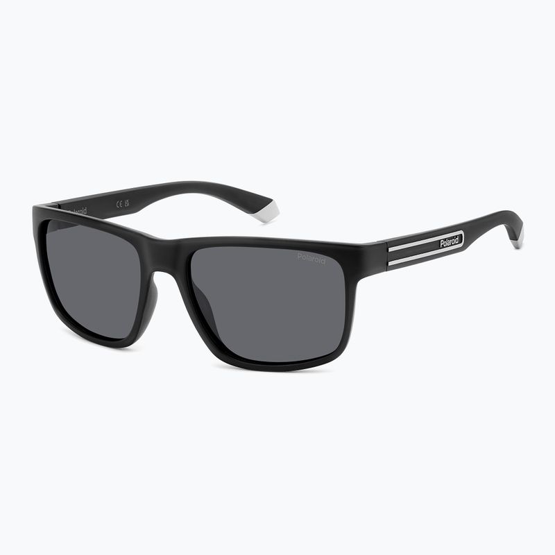 Vyriški akiniai nuo saulės Polaroid PLD 2571/S matte black/grey polarized 2