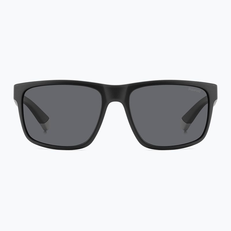 Vyriški akiniai nuo saulės Polaroid PLD 2571/S matte black/grey polarized 3