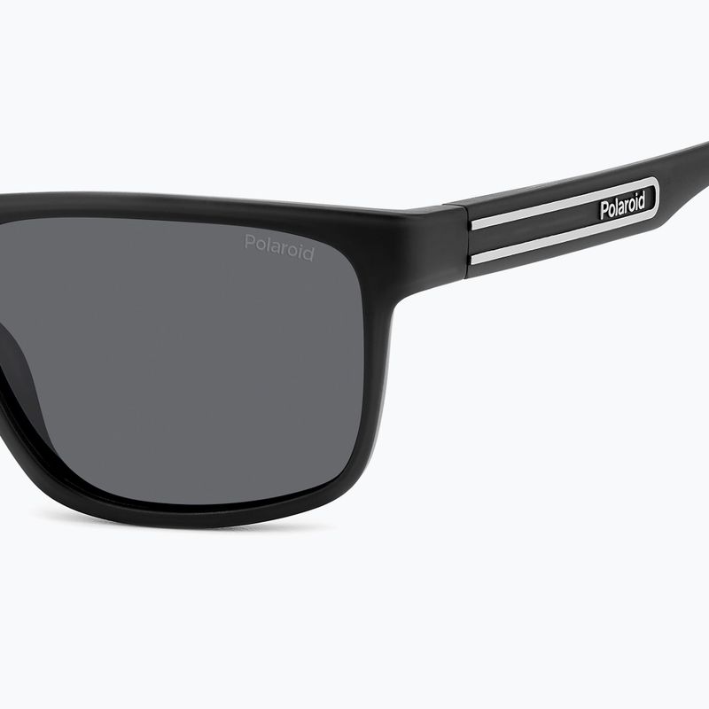 Vyriški akiniai nuo saulės Polaroid PLD 2571/S matte black/grey polarized 5