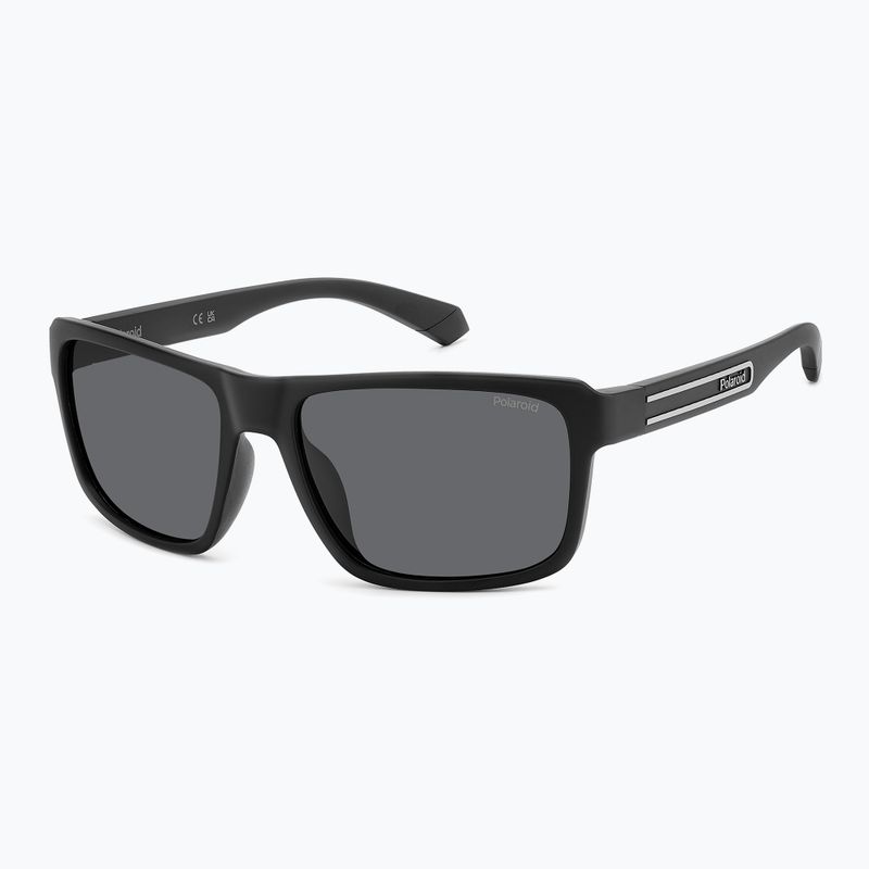 Vyriški akiniai nuo saulės Polaroid PLD 2158/S black/grey polarized 2