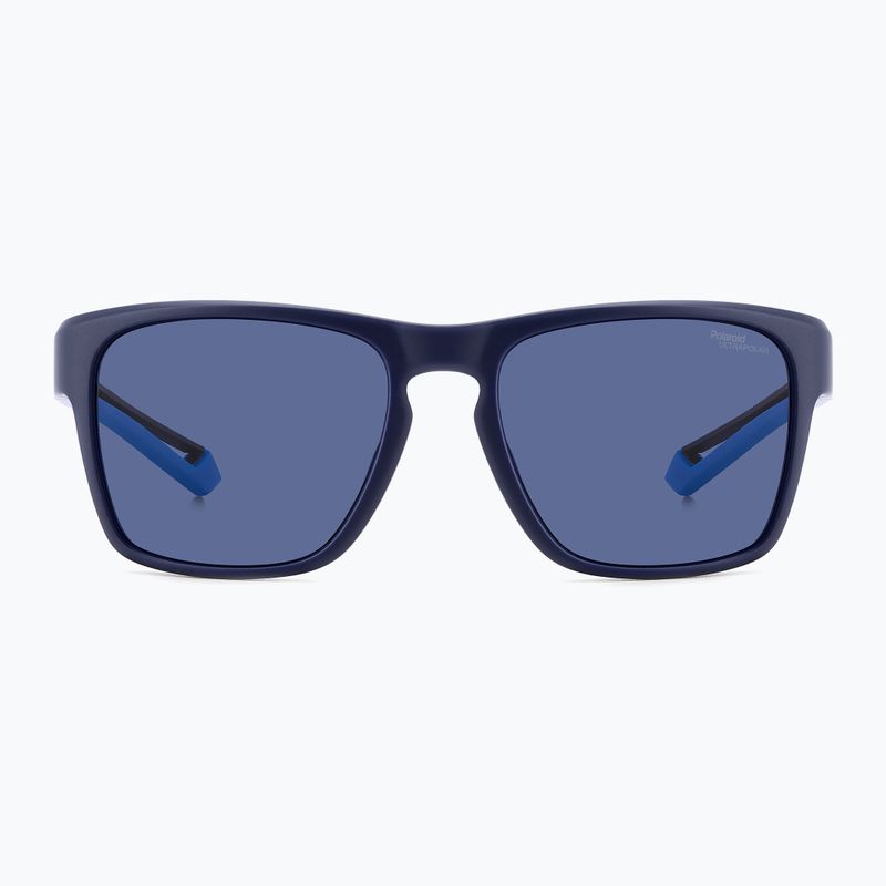 Vyriški akiniai nuo saulės Polaroid PLD 7052/S matte blue/blue polarized high contrast 3