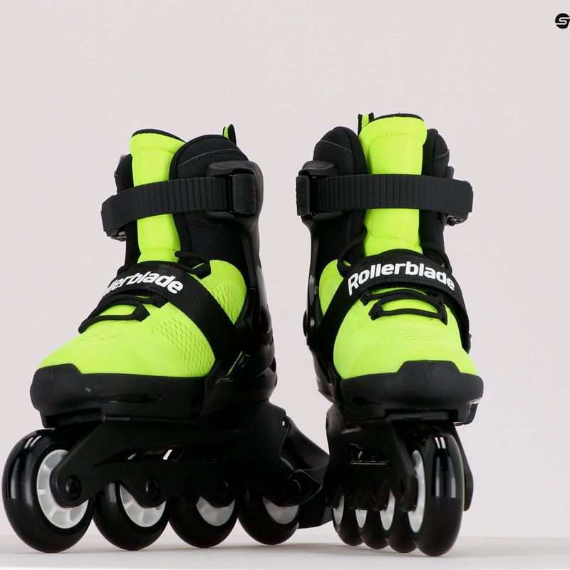 Rollerblade Microblade vaikiški riedučiai geltoni 7102000215 9