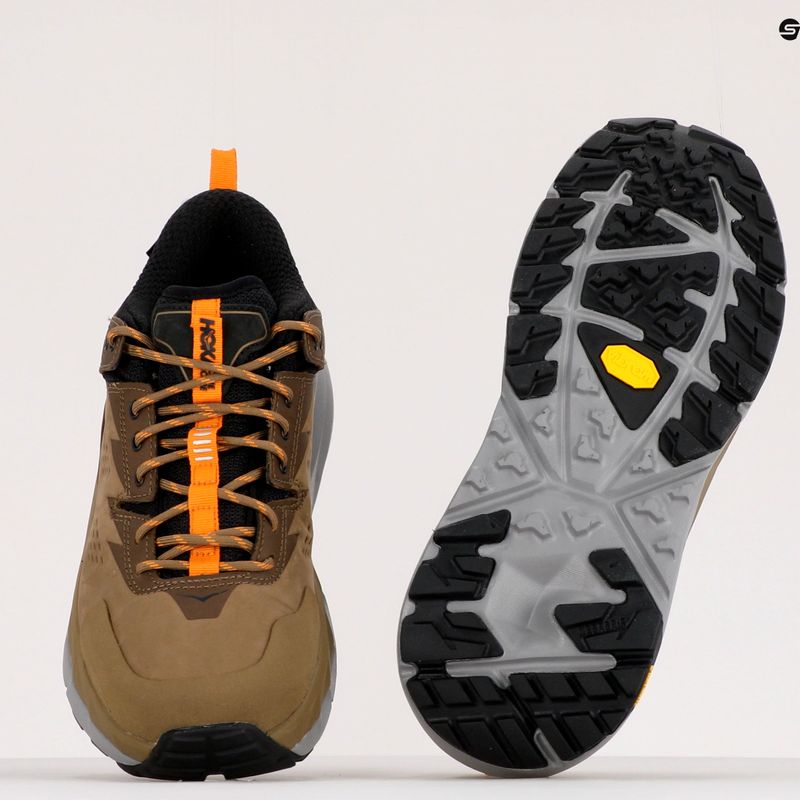 Vyriški trekingo batai HOKA Kaha Low GTX brown 1118586 9