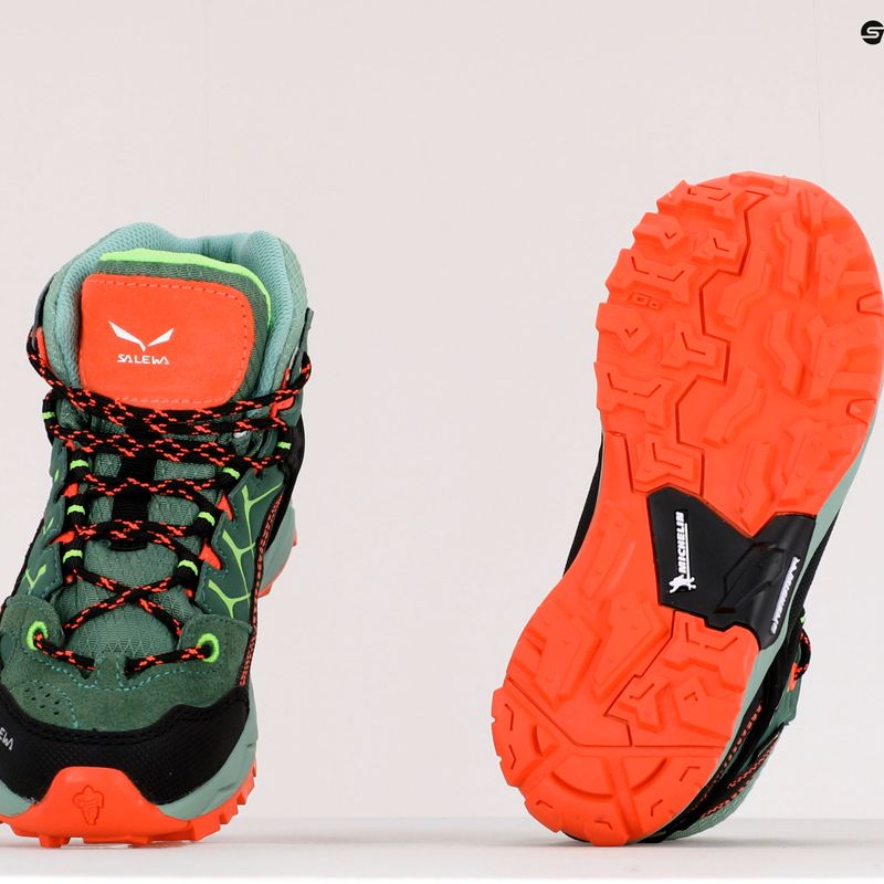Vaikų trekingo batai Salewa Alp Trainer Mid GTX green 00-0000064010 9
