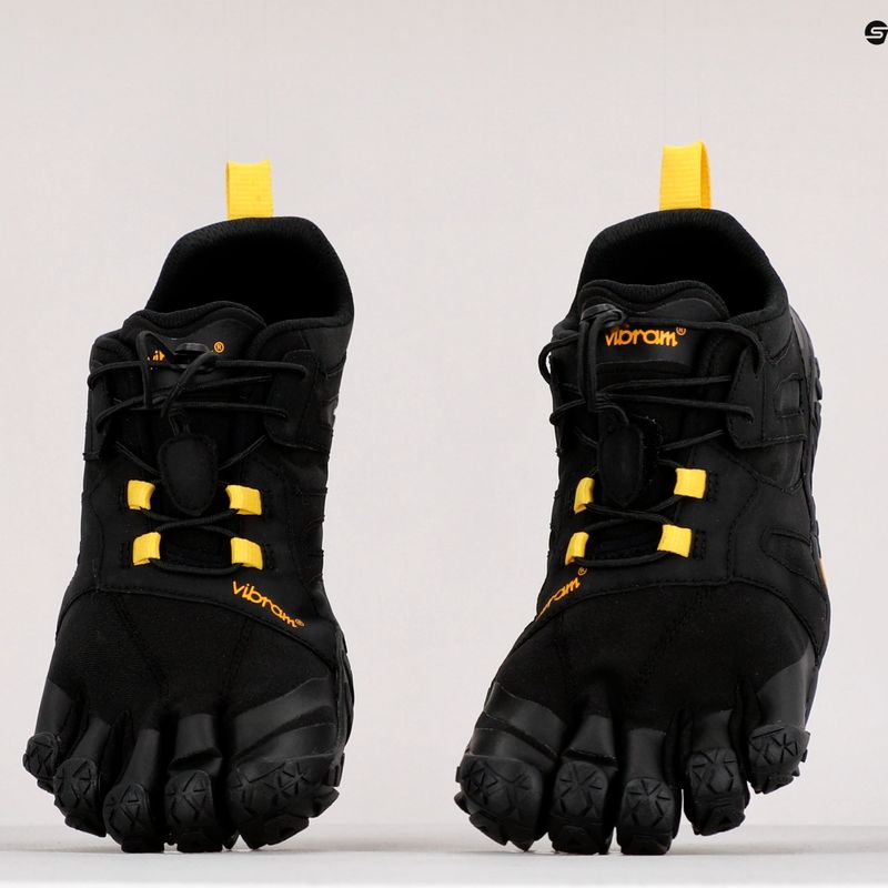 Vyriški bėgimo bateliai Vibram Fivefingers V-Trail 2.0 black/yellow 9
