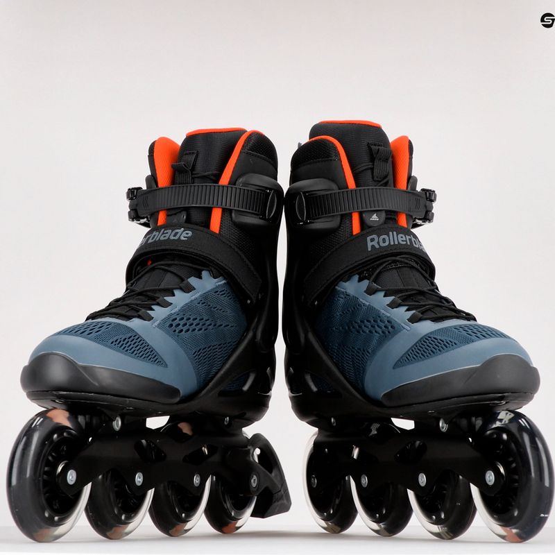 Vyriškos Rollerblade Macroblade 90 pačiūžos tamsiai mėlynos 07100400 K47 9