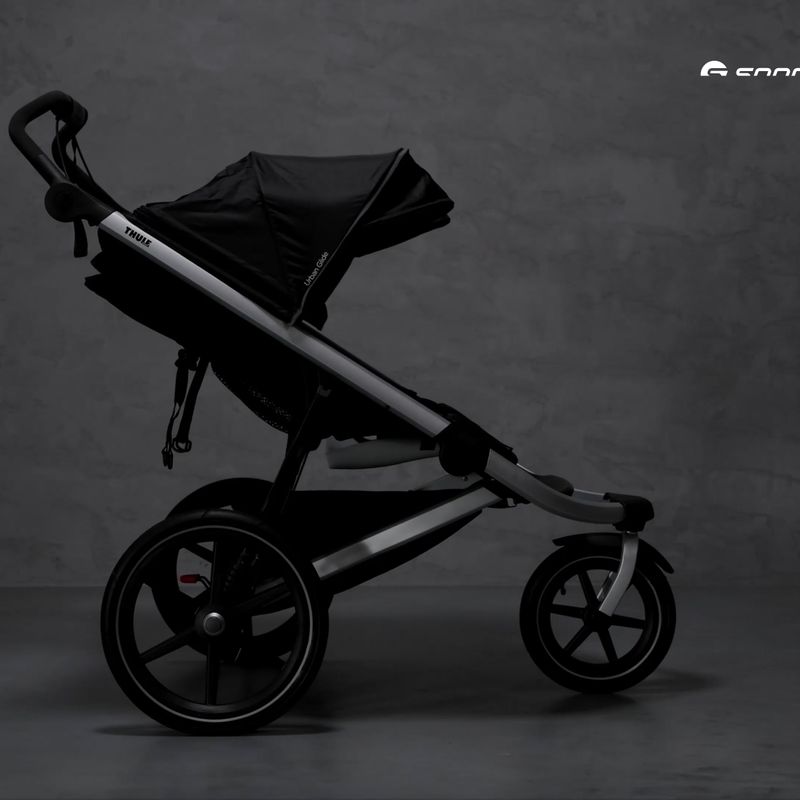Thule Urban Glide 2 dvigubas bėgimo vežimėlis juodas 10101951 15