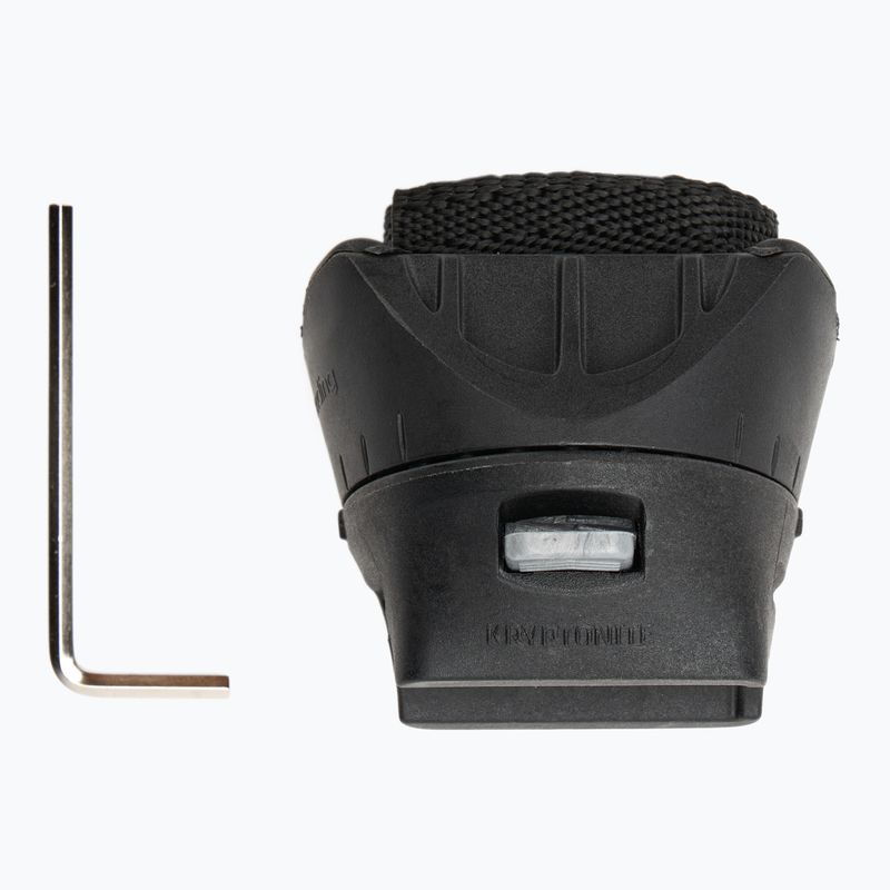Dviračio užraktas Kryptonite Kryptolok Standard U-Lock + linka Kryptoflex black/grey 6