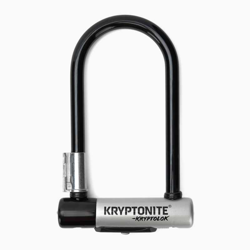 Kryptonite U-Lock dviračių užraktas Kryptolok juodas Mini-7 su